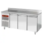 Geventileerde koeltafel "muraal", 3 deuren GN 1/1, 405 Lit. groep aan GX - Main Image