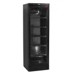 Geventileerde positieve T° vitrine 380 Liter, zwart - Main Image
