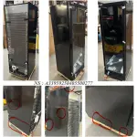 Geventileerde positieve vitrine 382 liter ZWART - Image 3