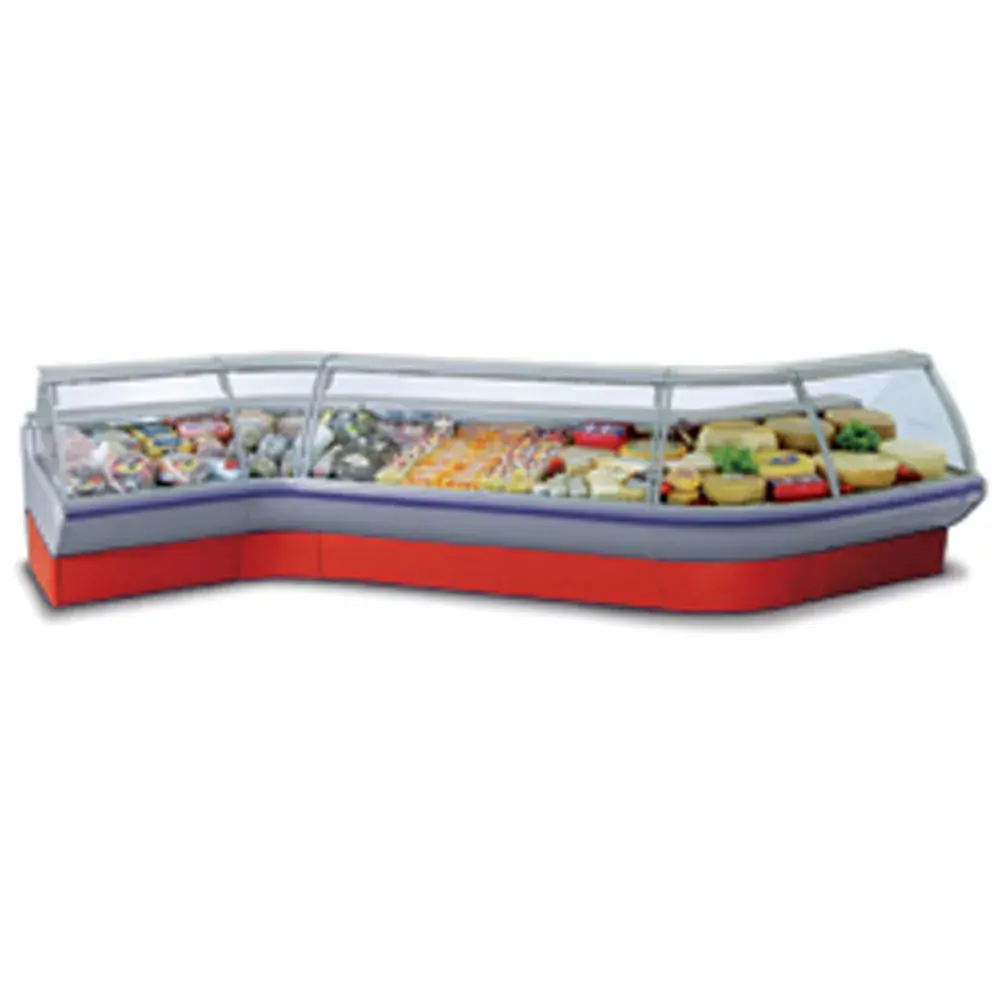 Geventileerde toonbank met reserve, met groep - Main Image