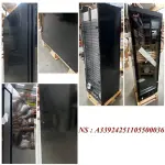 Geventileerde wijnkast vitrine, 382 liter - 5 niveaus - zonder frame - ZWART - Image 3