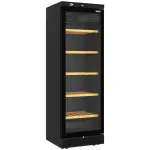 Geventileerde wijnkast vitrine, 382 liter - 5 niveaus - ZWART - Main Image