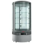 Glazen vitrine, cilinder, 5 niveaus, geventileerd - Main Image
