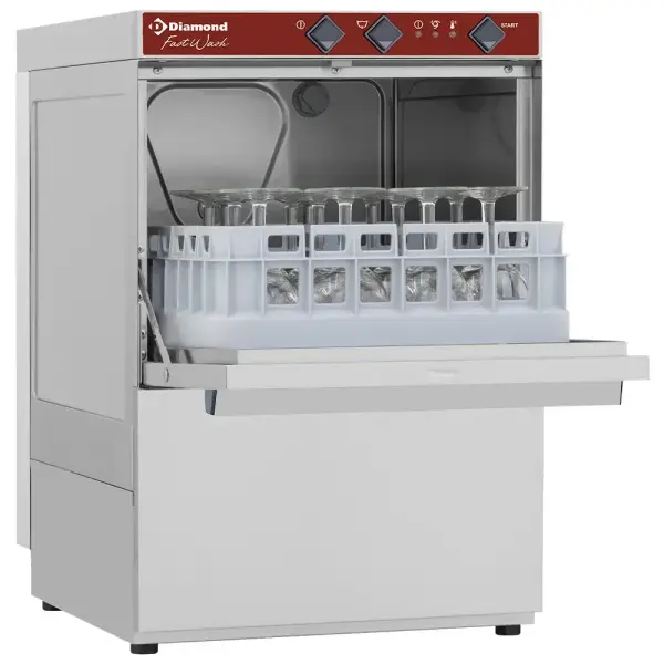 Glazenwasser, vierkante mand 350x350 mm - Main Image