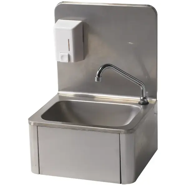 Handwasbak met zeepverdeler 500 ml - Main Image