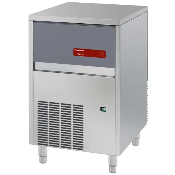 IJsblokjesmachine PEBBLE ICE 90 kg, met 20-kg voorraad – WATER - Main Image