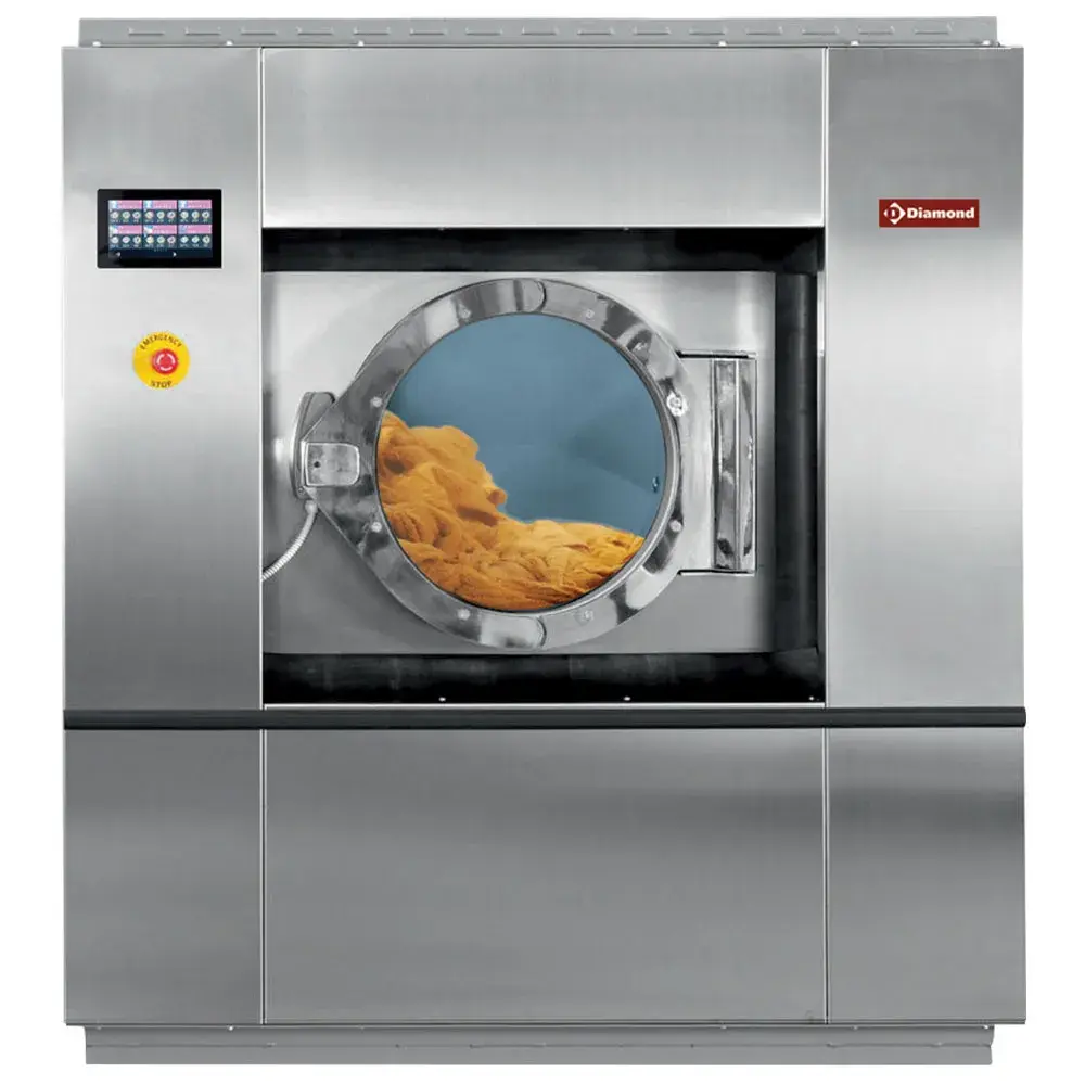 Industriële wasmachine met super centrifuge 30 kg "R.V.S." - Main Image