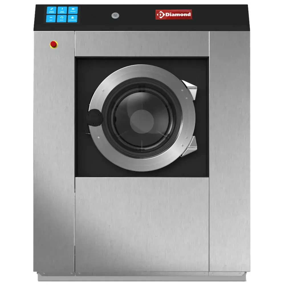 Industriële wasmachine met super centrifuge 32 kg "R.V.S." - Main Image