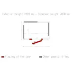 Kamer ISO 80, afm. int. 1830 x 1230 xh 2030 mm (4,57 m³) - Image 5