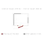 Kamer ISO 80, afm. int. 2430 x 2030 xh 2030 mm (10,01 m³) - Image 5