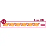Kippenspit gas, 8 spitten (48 kippen) - Image 2
