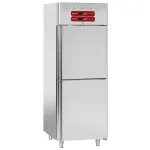 Koelkast en koelkast voor vis 2x350 liter, 2x 1/2 deuren GN 2/1 & 1/1 - Main Image