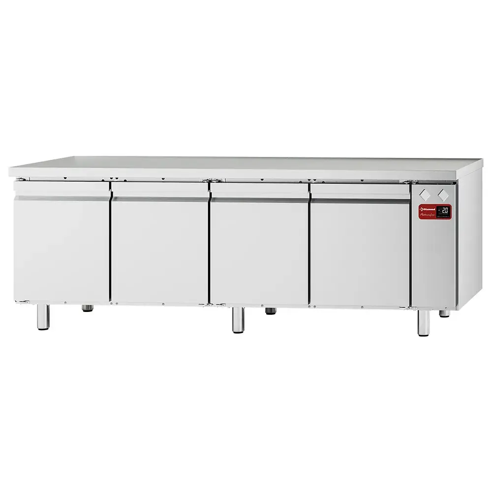 Koeltafel, geventileerd, 4 deuren GN 1/1, (zonder groep) - Main Image