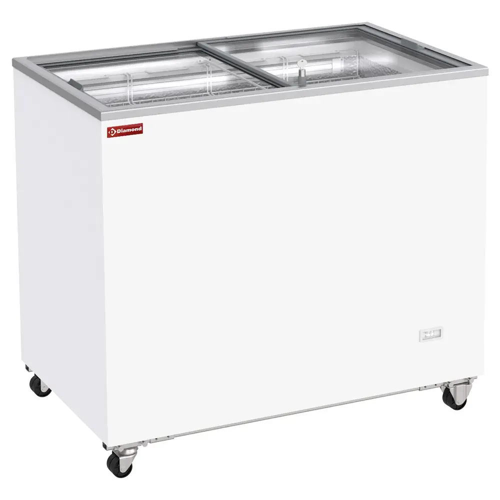 Kofferdiepvriezer, 303 liter, schuifdeksels op wielen - Main Image