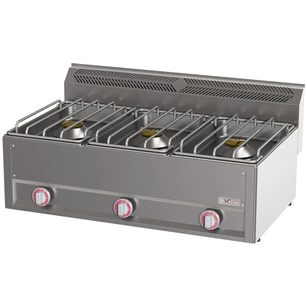 Kookplaat 3 branders 8 kW zeer krachtig -Top- - Main Image