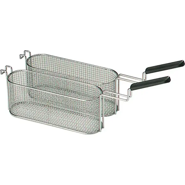Koppel friteuse manden, friteuse 5+5 lit. - Main Image
