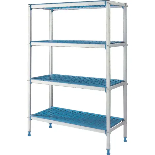 Lineaire rek in geanodiseerd aluminium GN 4 niveau's "Modular Rack" - Main Image