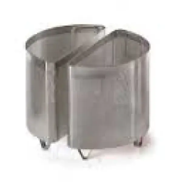 Mand 2 sectoren, 100 liter - Main Image