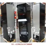 Negatieve gekoelde vitrine 221 liter - 7 vaste niveaus - ZWART - Image 3
