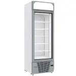 Negatieve gekoelde vitrine 496 liter - 6 niveaus met lichtbak - WIT - Main Image