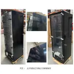 Negatieve geventileerde vitrine 382 liter - 5 vaste niveaus - ZWART - Image 3