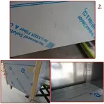 Neutraal werktafelkast met schuifdeuren - Image 3