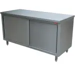 Neutraal werktafelkast met schuifdeuren - Main Image