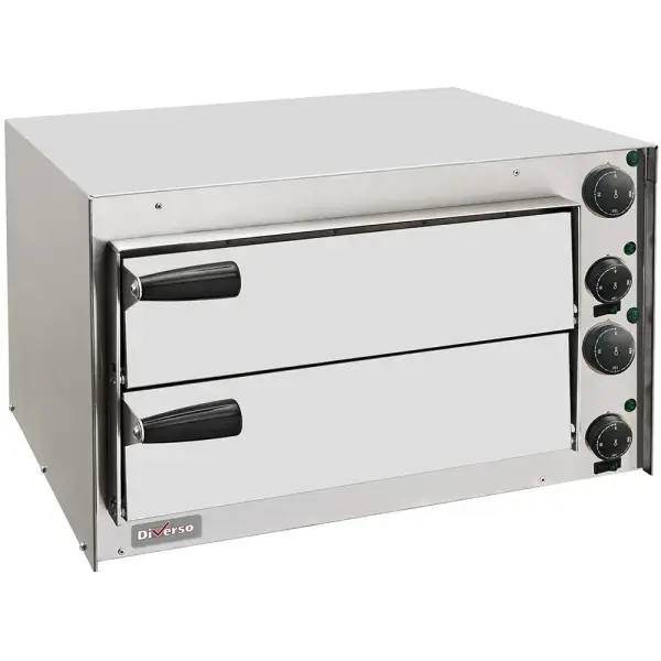 Pizza oven 350 mm, met dubbele kamer - Main Image