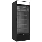 Positieve gekoelde vitrine 715 liter ZWART met lichtbak - Main Image