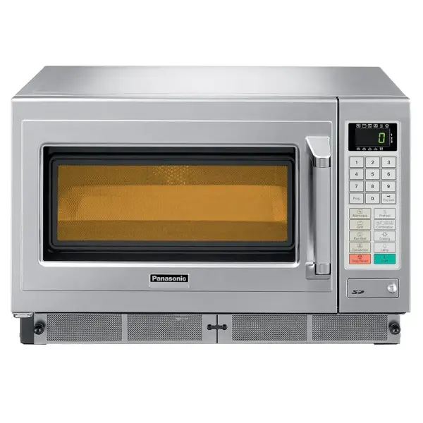 Professionele microgolfoven 1350 W, "combi" R.V.S. - Main Image