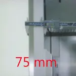 Rijpingskast dry aging voor vlees 850 liter geventileerd, 1 glazen deur 20x GN 2/1 - Image 2