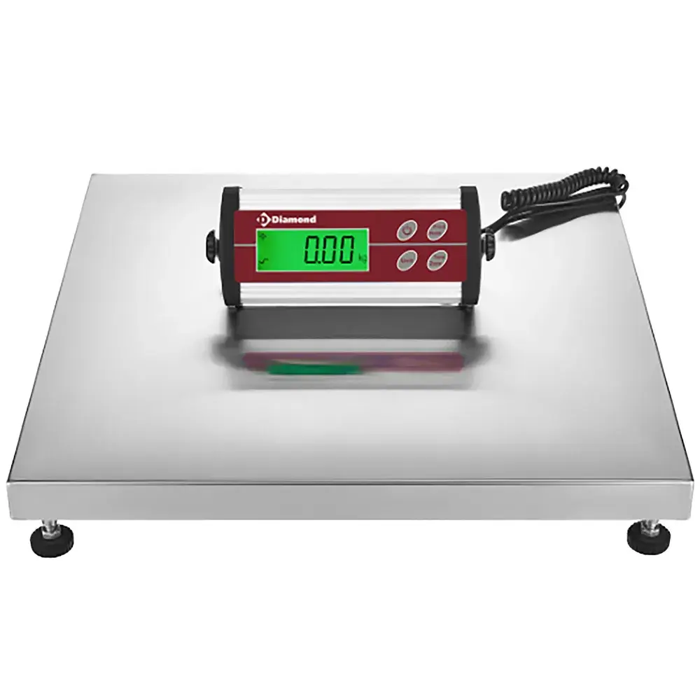 Roestvrij stalen elektronische weegschaal, 150Kg x 50g - Main Image