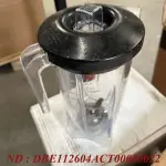 Ronde beker in Lexan 2 liters met deksel en mes (4 bladen) - Image 2