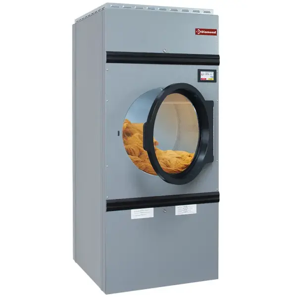 Roterende elektrische droogmachine, capaciteit 34kg, met afwisselende rotatie TOUCH SCREEN - Main Image