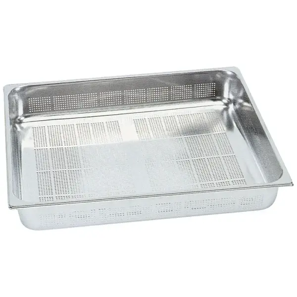 Rvs gastronorm geperforeede bak h65mm - Main Image