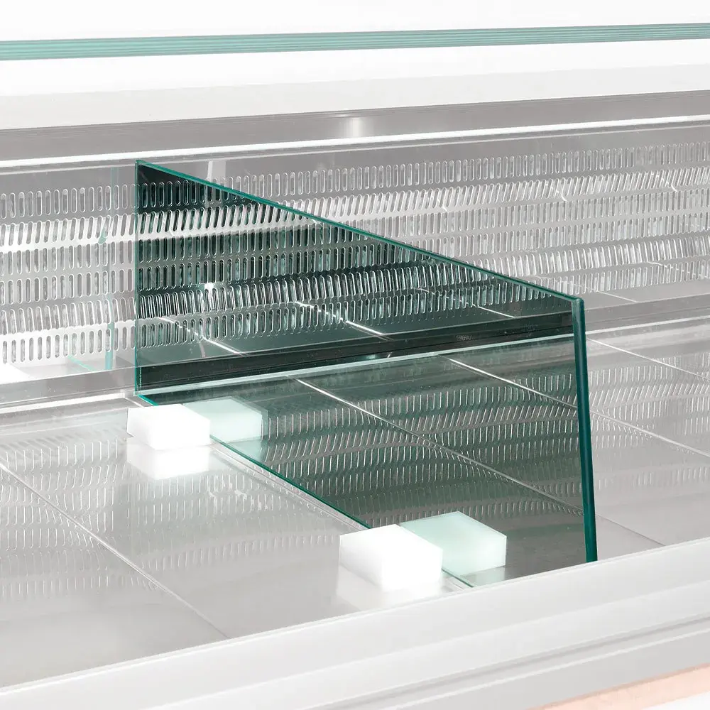 Scheiding expositie in glas (L.860mm) - Main Image