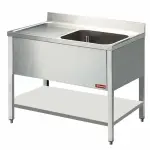 Spoeltafel met 1 kuip, links druipvlak - Main Image