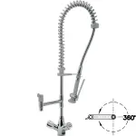 Sproeier RVS en kraan met mengkraangroep "Heavy-Duty" (uitgang MONO) - Image 2