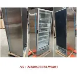 Statische vrieskast, glazen deur, 525 liter, GN2/1+600x400, roestvrij staal - Image 2