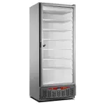 Statische vrieskast, glazen deur, 525 liter, GN2/1+600x400, roestvrij staal - Main Image
