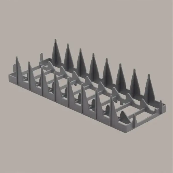 Steun voor 8 borden Ø240 mm, mand 400x400 mm - Main Image