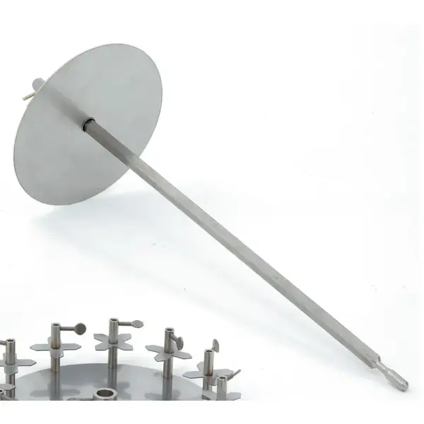 Supplementair spit 8x8, 40, schijf 210 mm & vlindermoer - Main Image