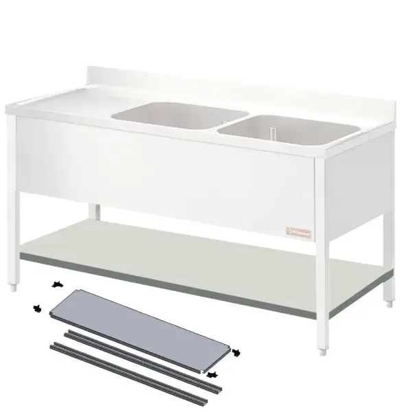 Tussentablet voor demonteerbare spoeltafel - Main Image