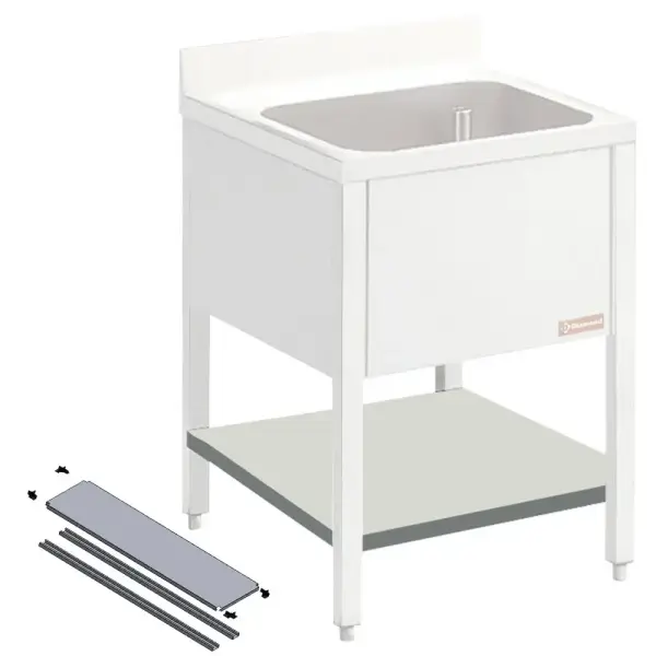 Tussentablet voor demonteerbare spoeltafel - Main Image