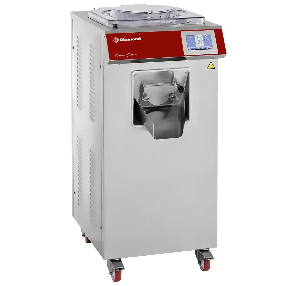 Universele crème en sauskoker 30 liter/u, luchtcondensor, VV en TOUCH SCREEN - Main Image