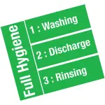Vaat- & pottenwasser, mand 600x500 mm + Waterverzachter in continu "Full Hygiene" - Image 4