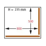 Vacuummachine, kamer 500x800xh200 mm - 100 m3/h - Image 2