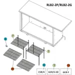 Verchroomd bodem rooster RLB… - Image 2