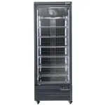 Verticale vrieskastvitrine, 560 liter - ZWART - Main Image