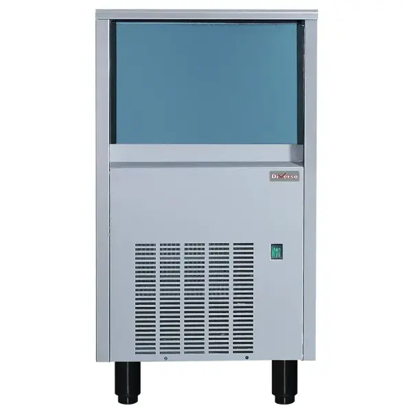 Volle ijsblokjesmachine (22 gr) 41kg/24h met reserve 15 kg roestvrij staal - Main Image